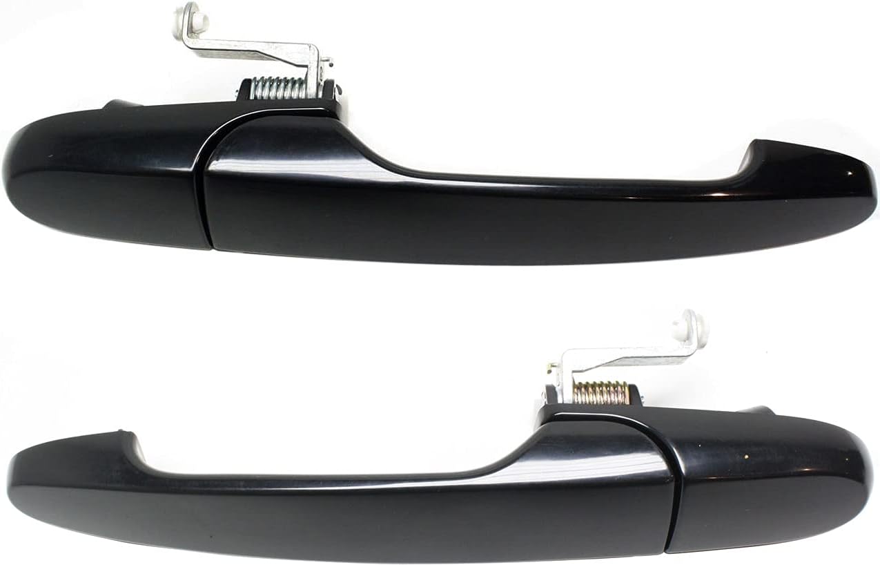 Garage-Pro Rear Exterior Door Handle Set of 2 Compatible with 2005-2010 Chevrolet Cobalt, Fits 2007-2009 Pontiac G5 Primed Driver and Passenger Side