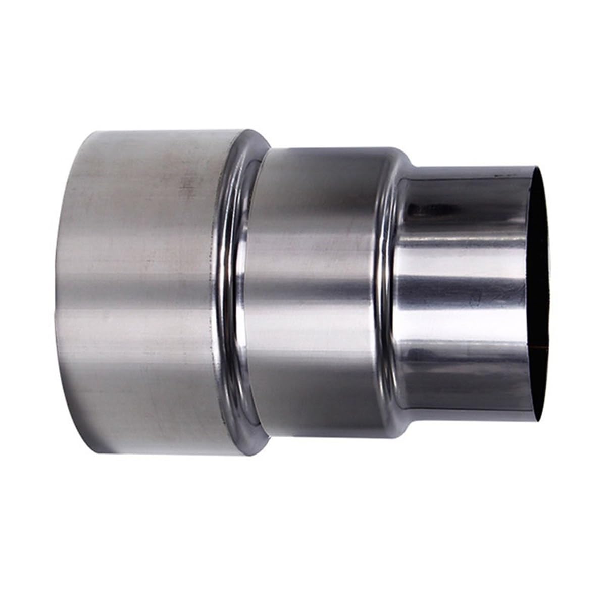 1 szt. Adapter kominowy przedłużenie rury redukcyjnej złącze redukcyjne przewodu kominowego ze stali nierdzewnej do pieca(9cm~7cm)