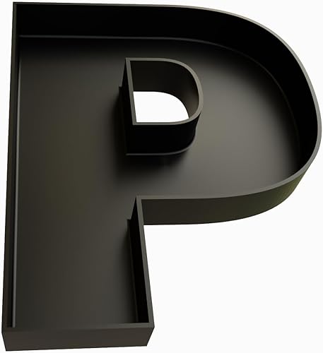 Miniatura 80 de Bandejas de plástico duro reutilizables y rellenables con letras y números para decoración de fiesta (E, Blanco)