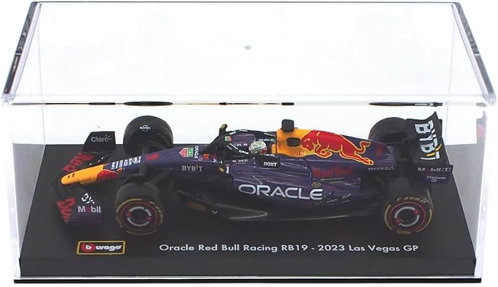 Amazon | ブラゴ 1/43 ドライバー＆ケース付き オラクル レッドブル F1