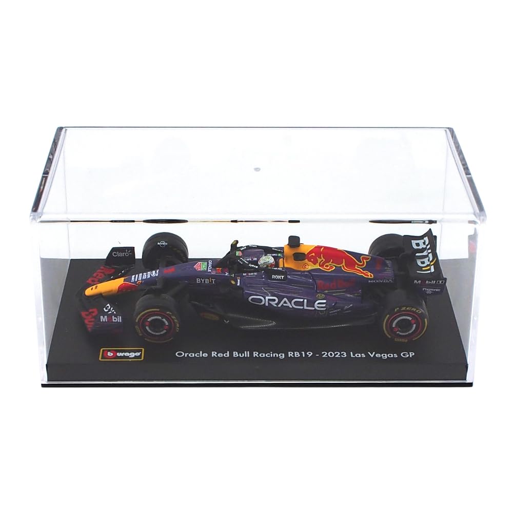 Amazon | ブラゴ 1/43 ドライバー＆ケース付き オラクル レッドブル F1