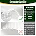 Golf Simulator Impact Screen for Training Indoor/Outdoor, 4mm Thickened Golf Impact Screen, Ultra Clear Impact Screen for Home with 46pcs Grommet Holes, 8 Size Options-8.8 ft x 11.8 ft