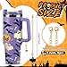 Landical 8 Pcs Tumbler Charms Halloween Themed Cup Charms Accessories Halloween Pendants Pumpkin Ghost Bat Handle Charm for Mugs Cup Compatible with 20 30 40 oz Tumblers