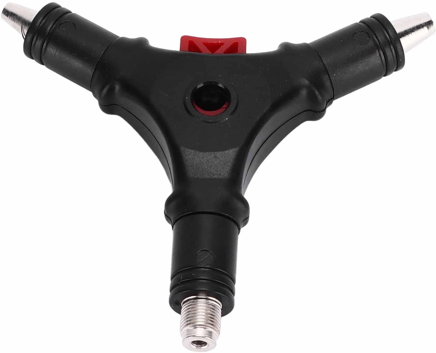 4 in 1 F Connector Wire Stripper Compression Tool Multifunction Heavy Duty for RG59 RG6 Coaxial Cable Professional ABS Plastic Steel Head Lightweight