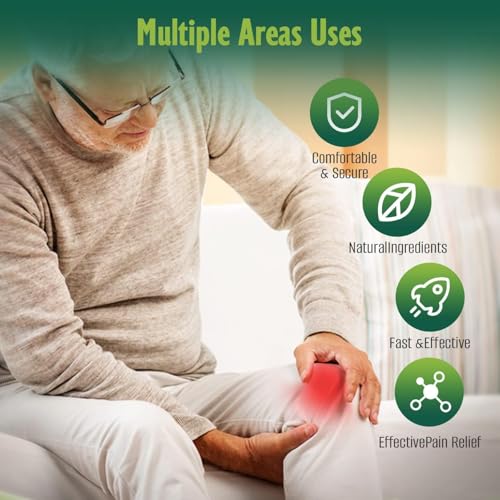 Image of Herbal Pain Relief Patches Knee Pain Patches Specially Designed for Knee Joints | 100% Safe & Natural Knee Pain Relief Products | Instant Relief | No Side Effects (KNEE PATCH PACK 20)