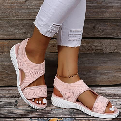 Sandalias cómodas para caminar de mujer, calzado fresco de verano para playa y viajes 2