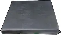 Almofada Assento Estofado para cadeira de rodas espuma quadrada revestida em courvin impermeavel 44x42x5