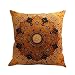 LONUPAZZ Housse de Coussin Bohème Géométrie Peinture Lin Throw Taie d'oreiller Canapé Home Decor 45cm*45cm