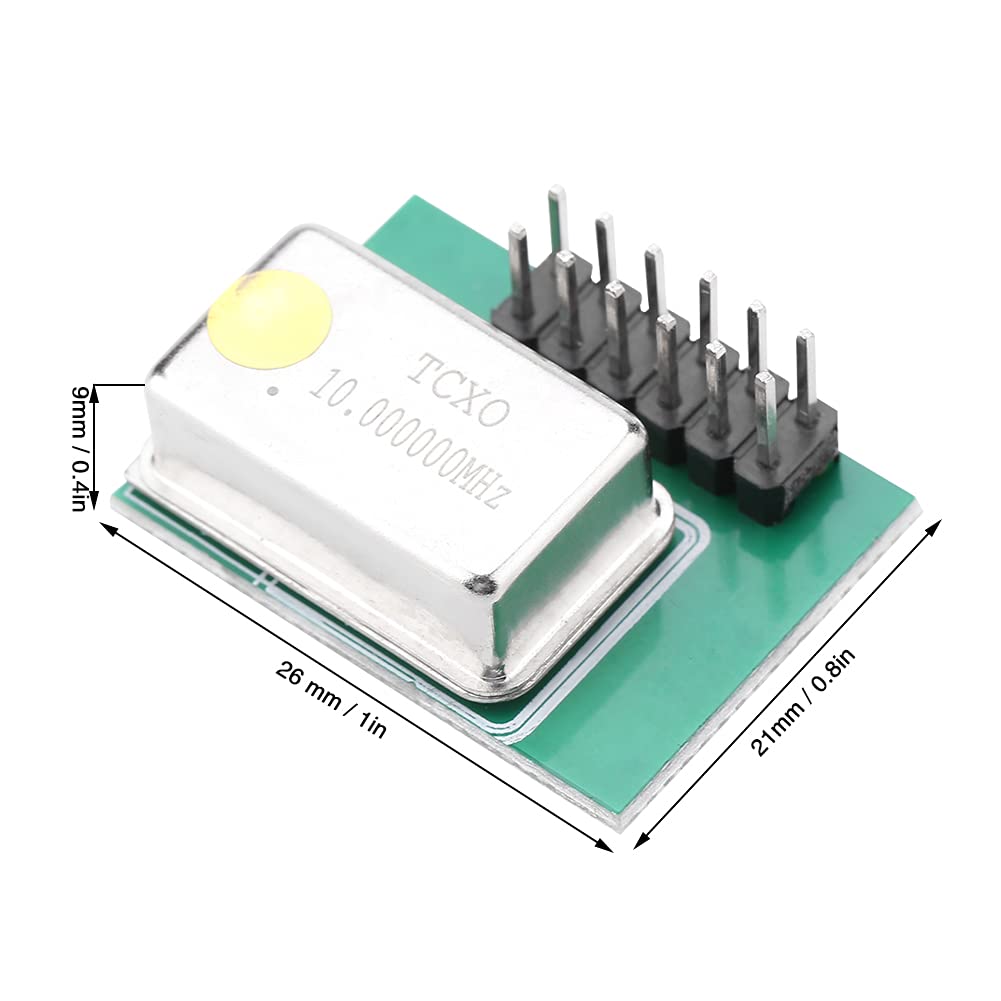 Orologio TCXO Orologio PPX0.1 TCXO esterno ad alta precisione per Hackrf One Applicazione GPS, con precisione 0,1ppm