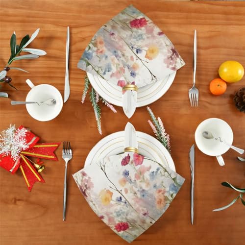 Servilletas de Tela Wild Flower Set de 6 Cuadradas 50.5x50.5 cm miniatura 4