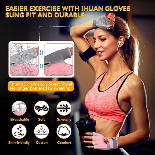 Ihuan New Breathable Workout Gloves thumb #3