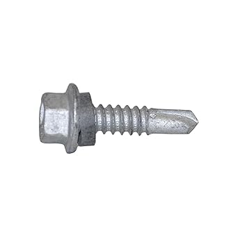 Drilling Screw, 1/4-14, 1 in L, PK250