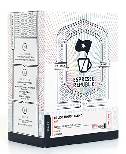 Espresso Republic Helios House Blend Café en Grano 12oz miniatura 2