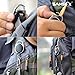 SAMSFX Fly Fishing Zinger Retractor for Gear Tools Holder (Clip on Back Retractor with Swivel Clips)