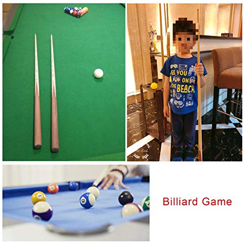 Taco de billar infantil profesional 120 cm 2 piezas miniatura 6