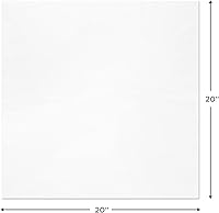 Vista 3 de Hallmark - Papel de seda blanco a granel (100 hojas) para cumpleaños, Navidad, graduaciones, papel de regalo, manualidades, flores de papel