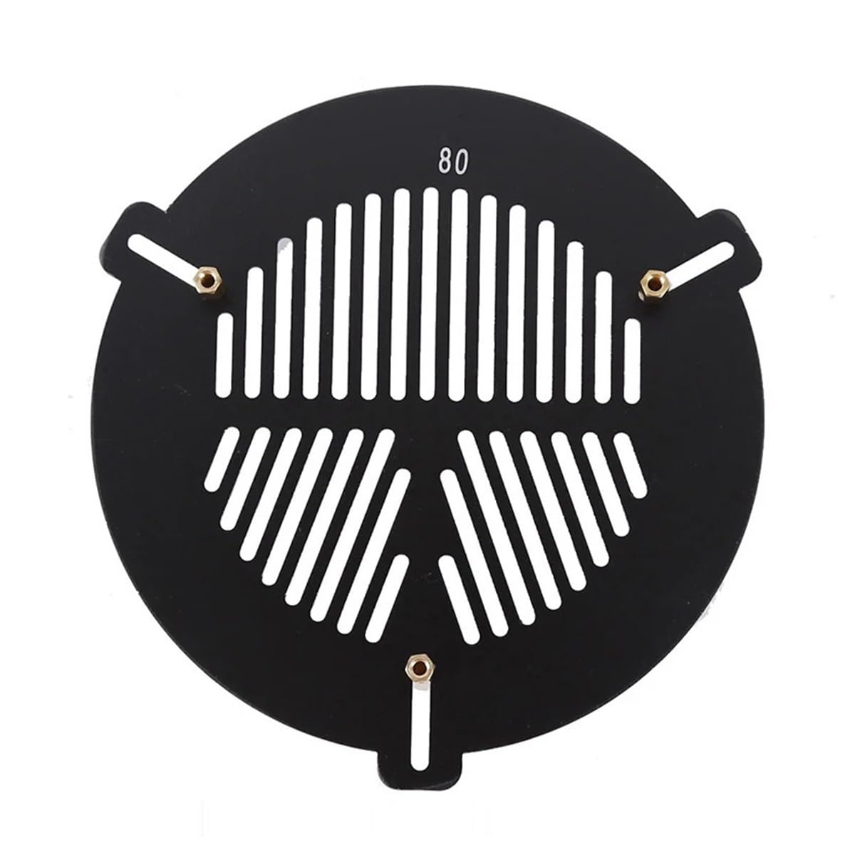 Máscara de enfoque para telescopio astronómico de aluminio 60-80mm 5