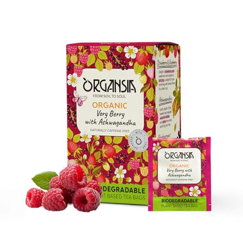 - Very Berry With Ashwagandha - Certified Organic - Caffeine Free