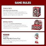 POP MART Lil Peach Riot Holiday Mixtape Series Blind Box Figures, Collectible Toys Home Decorations, Holiday Birthday Gifts for Girls and Boys, Single Box
