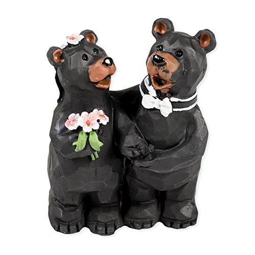 Slifka bear couple resin figurine image