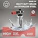 Raincovo Foam Cannon Wide Mouth for Pressure Washer, Thick Snow Foam Lance for Car Wash, Adjustable Soap Cannon with 1/4 Inch Quick Connector, Additional 1.1mm Orifice Nozzle
