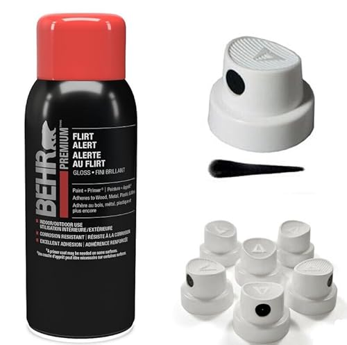 Spray Paint Caps for BEHR Premium Spray Paint and Primer, (5) Direct Fitment Caps NO CAN