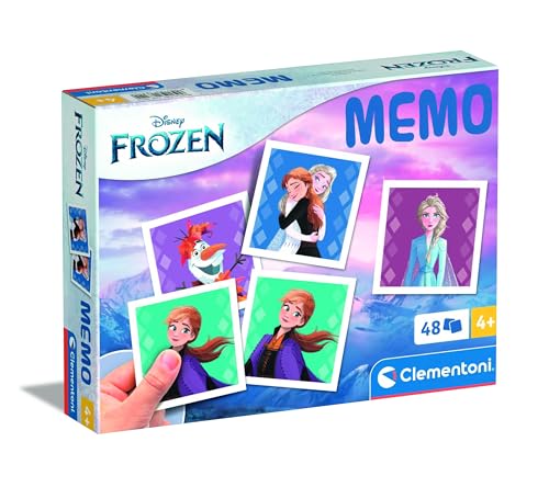 Clementoni Memory Pocket Frozen - Memoryspiel für Kinder ab 4 Jahren -...