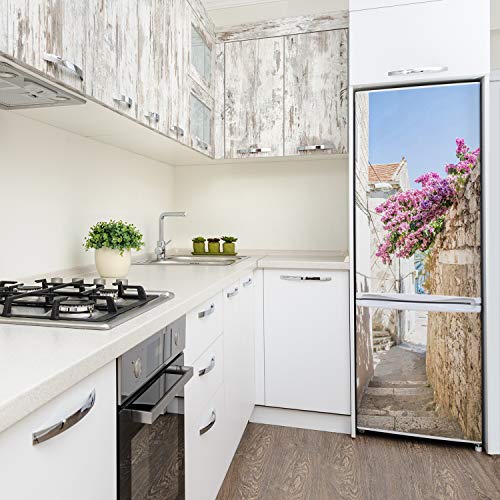 Vinilo para nevera autoadhesivo mural de 70x190 cm decorativo para cocina y salón 4