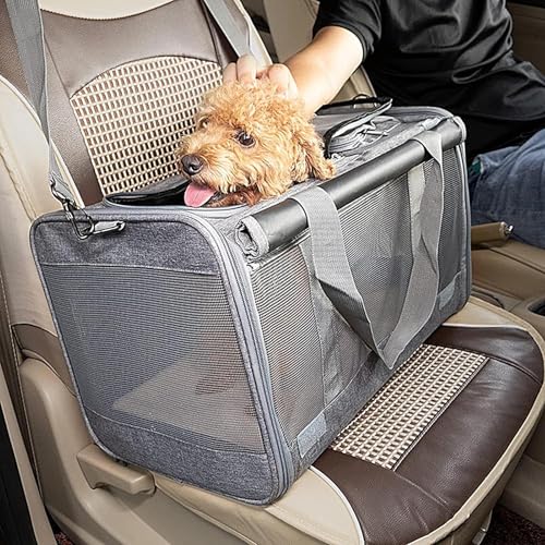 Sac de voyage pour chats stressés avec ventilation maximale - 8