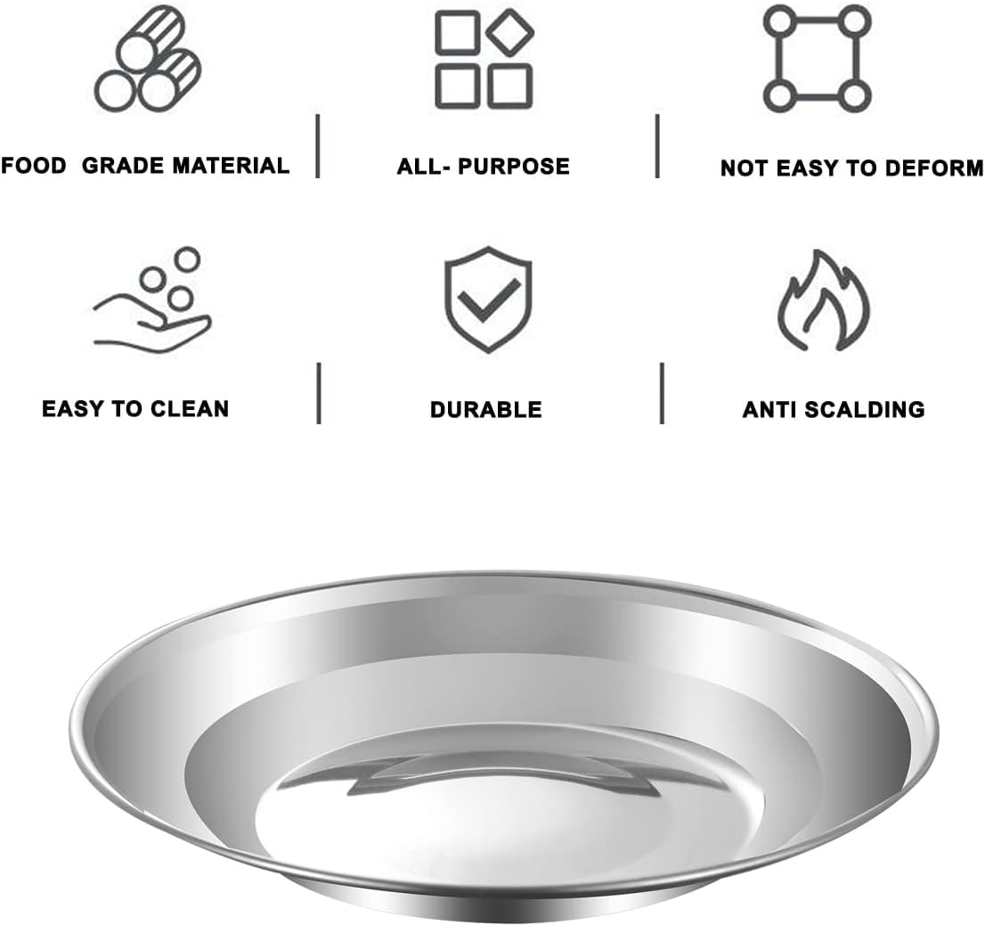 Outdoor Camping Besteck Set Edelstahl Geschirr für 1-2 Person Camping Geschirr Mess Kit Komplettes Geschirr Set 12 in 1 Flatware Kit mit Mesh Tasche für Camping, Rucksack, Wandern