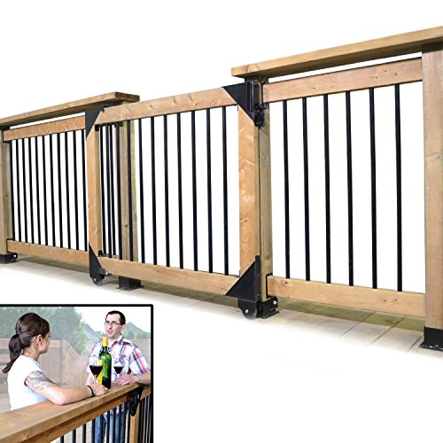 Pylex 11052 Sliding Gate Kit, Black - Image 3