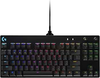 Amazon.com: Logitech G Pro TKL Mechanical Wired Gaming Keyboard GX
