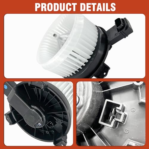 Image of AC Heater Blower Motor with Fan Fit for Acura ILX 2013-2015, Acura RDX 2013-2014, Honda Civic 2012-2013, Replacement for OE# 700257, 79310TR0A01, 80030TR0305