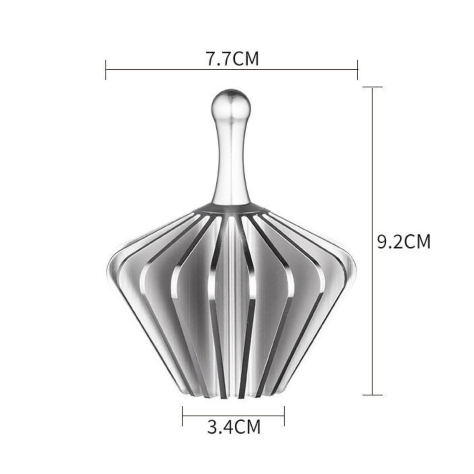 Colcolo Pressa Metallico per Filtri di Carta per Caffè Pour-Over Facile da Pulire Compatto