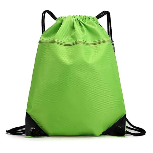 YLSZHY Sac à dos avec cordon de serrage, sac de sport pour homme et femme, avec fermeture éclair, sac à dos étanche Oxford avec cordon de serrage Cover