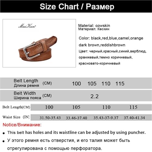 Thin Belts For Women Unisex PU Leather Belt Female Metal Pin Buckle Belt for Jeans Dresses4