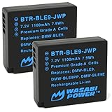 Wasabi Power Battery (2-Pack) for Leica BP-DC15 and Leica C-Lux, D-Lux 7, D-Lux 8, D-Lux (Type 109)
