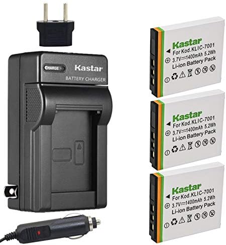 Batteria Di Ricambio 720mAh 3.7V Per Kodak EasyShare M893 IS, V550, V570 E Molti Altri Modelli – Sostitutiva BLi-286, KLIC-7001 - 5