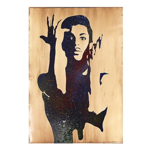 InSpiral Tree Prince Cover Metal Wall Art. Handmade. Copper, Brass, Stainless Steel Sheets and Custom Sizes. Ready to Hang (12, Inches, 8, Inches)