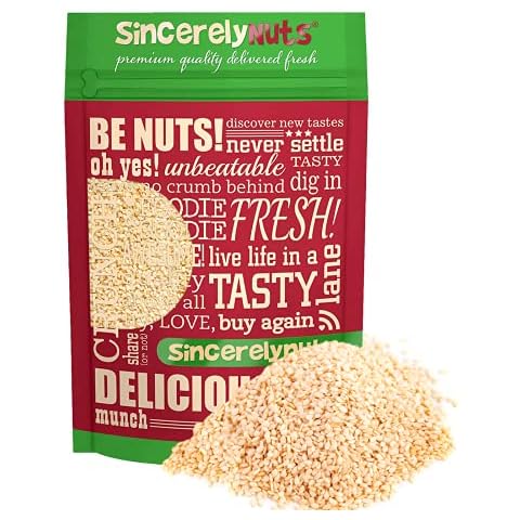 Sincerely Nuts Hulled Sesame Seeds Cover