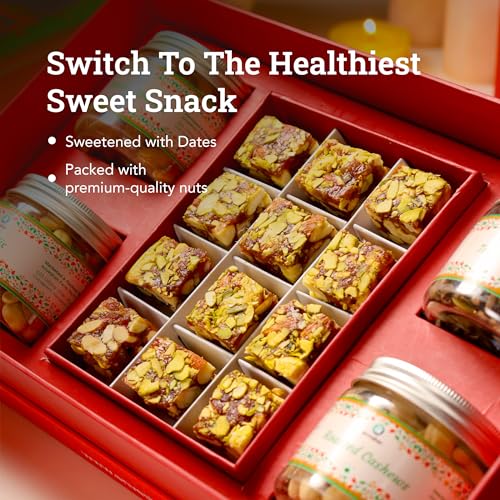 Image of Anveshan Sweets Dry Fruits Gift Box Pack of 5