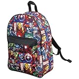 mochilas escolares infantiles carrefour  Mochila Marvel Avengers Capitán América Thor Hulk Iron Man para Niños Maleta Escolar Saqueo Viaje