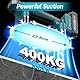 SINGTIP 2IN1 Akku Fliesenrüttler Kompatibel mit Maa-kita 21V Batterie mit 2× 2.0Ah Akku, Saugheber Fliesen mit Doppel-Saugnapf 24000 U/min in 9 Gänge, 400KG Saugkraft für Fliesen, Glas, Marmor