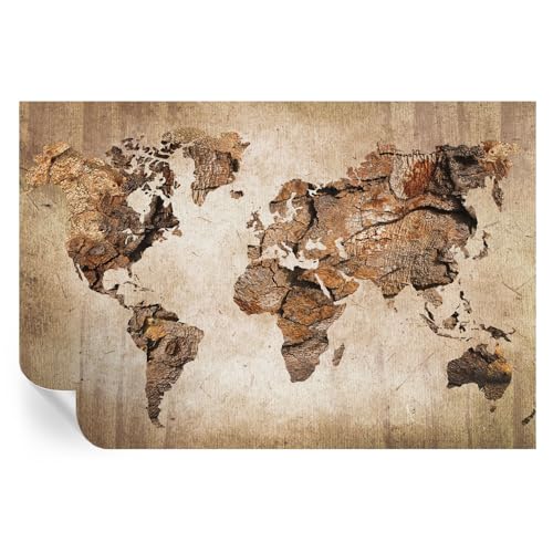 Mapa de madera de 104x70 cm para dar vida a tus espacios de hogar 2