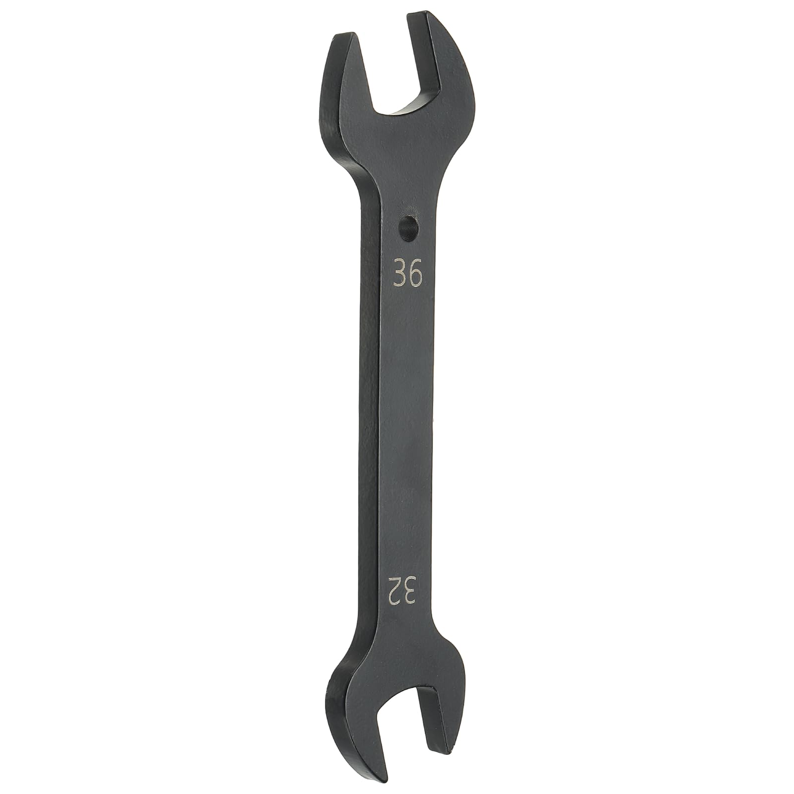 sourcing map Thick Double Open End Wrench 32mm x 36mm Metric Standard Size Carbon Steel Spanner Wrench for Auto Household Maintenance Routine Repairs, Black