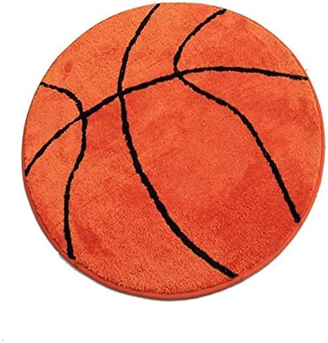 KINIFE Bathmats, Basketball Pattern Bath Mat Carpet Indoor Carpet Living Room Bedroom Carpet