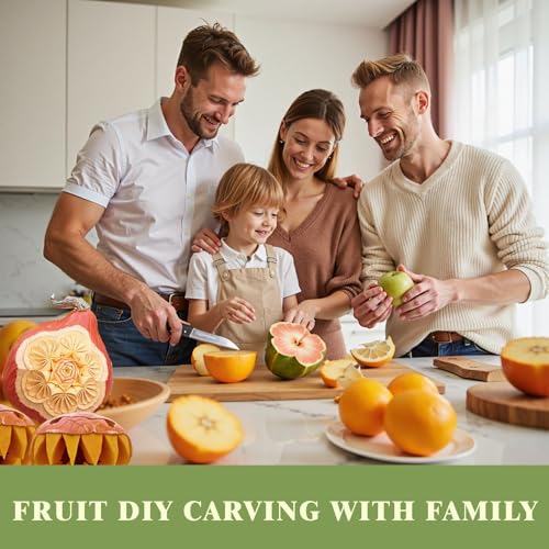 46-Piece Fruit Carving Tools Set