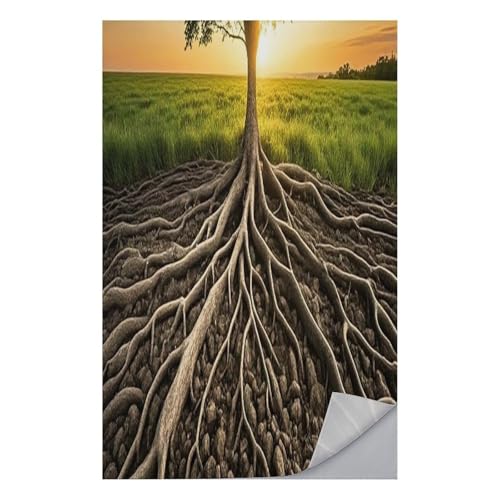 AQRJLPM Inspirational Tree Quick Dry Towel Cold Fabric Workout Sweat Towels Highly Absorbing Odor-Free Travel Towel for Hot Yoga Tennis Running Exercise Working Out Camping