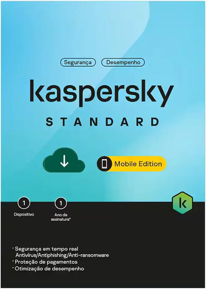 KasperskyStandard Mobile - Mobile Edition - 1 dispositivo - 1 ano