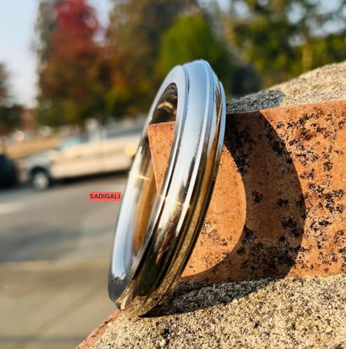 Image of 16mm Heavy Punjabi Sikh Kada Parmish Verma Style Sikh Steel Kada Punjabi Style Accessories Punjabi Item Gift For Sikh Men